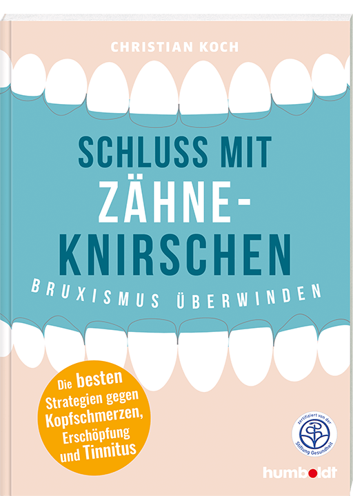 Cover Schluss mit Zähneknirschen inkl. Siegel Stiftung Gesundheit