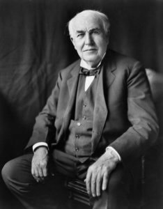 Thomas Alva Edison Erfinder des Kaugummis